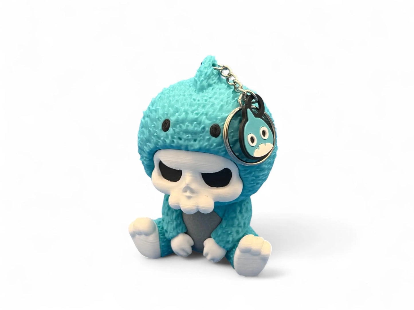 Skubbies Skeleton Keychain Figures | Cute Costume Collectibles | Backpack Accessories, Chibi Inspired Toys - 3rd Prints