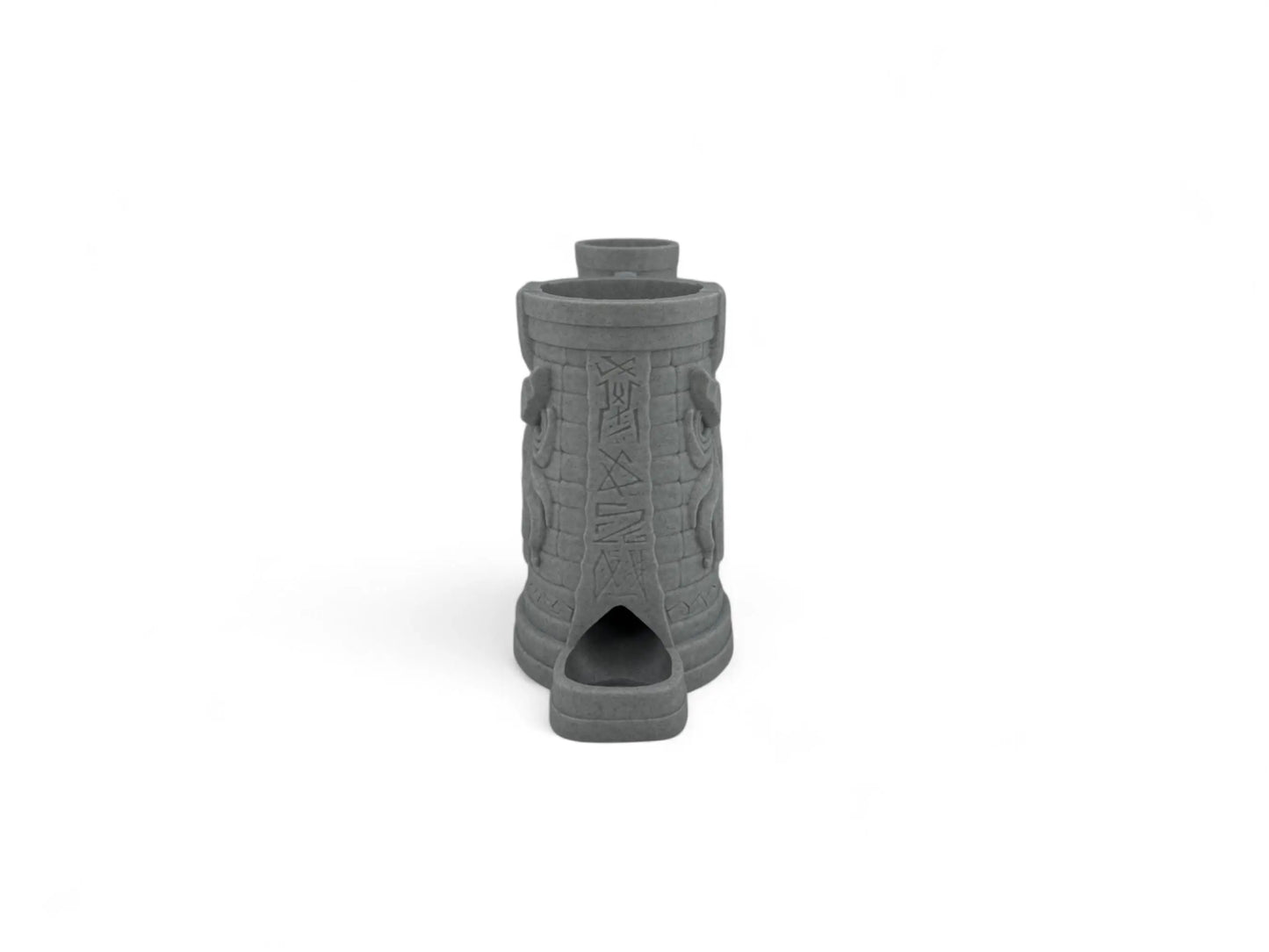 Cthulhu Dice Tower with Drink Holder – DnD Dice Roller & 12oz Can Cozy – Gothic Lovecraftian Tabletop Gaming Gift for Dungeon Master - 3rd Prints