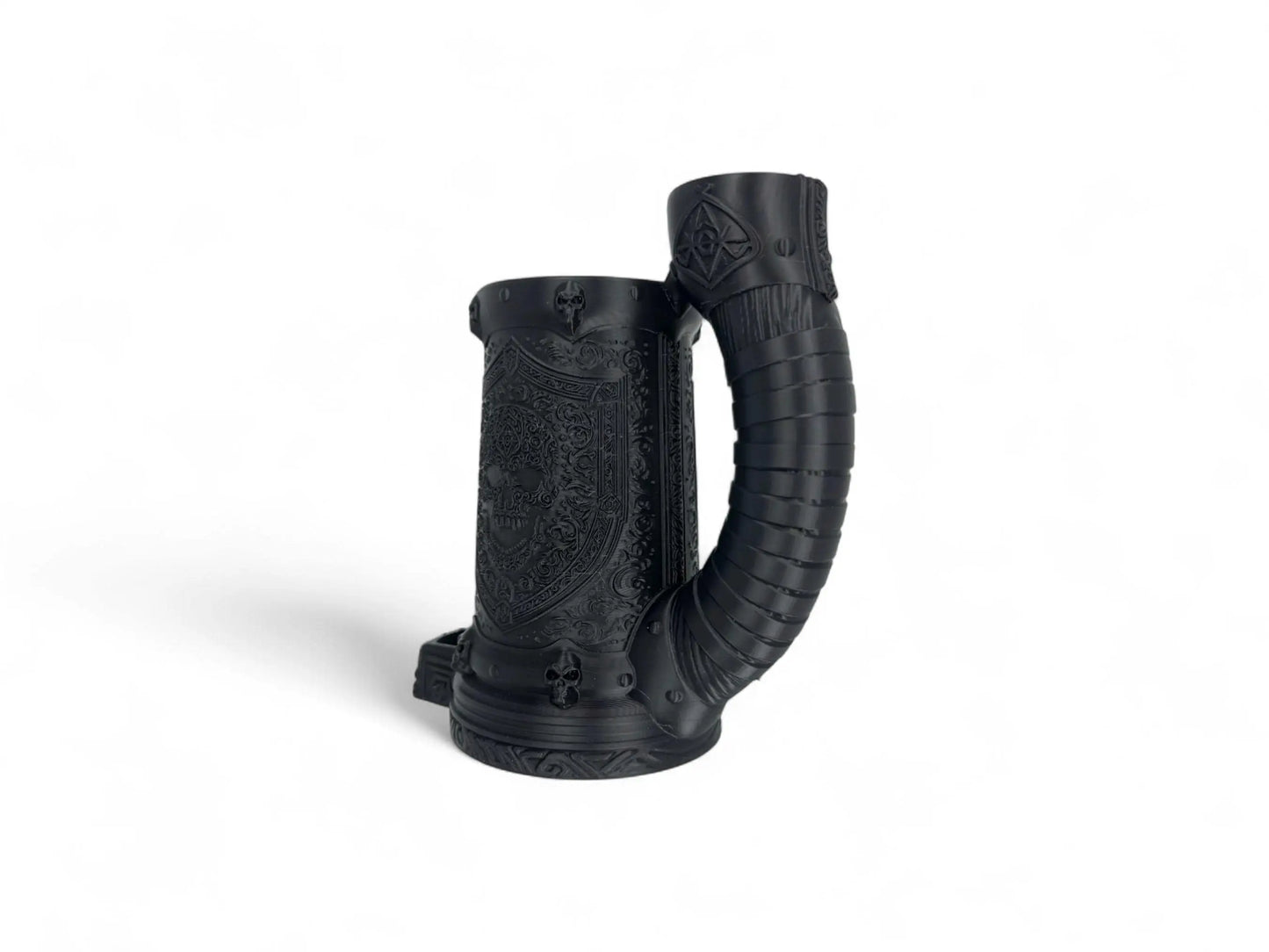Vampiric Resistance Dice Tower with 12oz Can Holder – Gothic DnD Accessory, Dark Fantasy Tabletop Roller, Halloween Gamer Gift - 3rd Prints