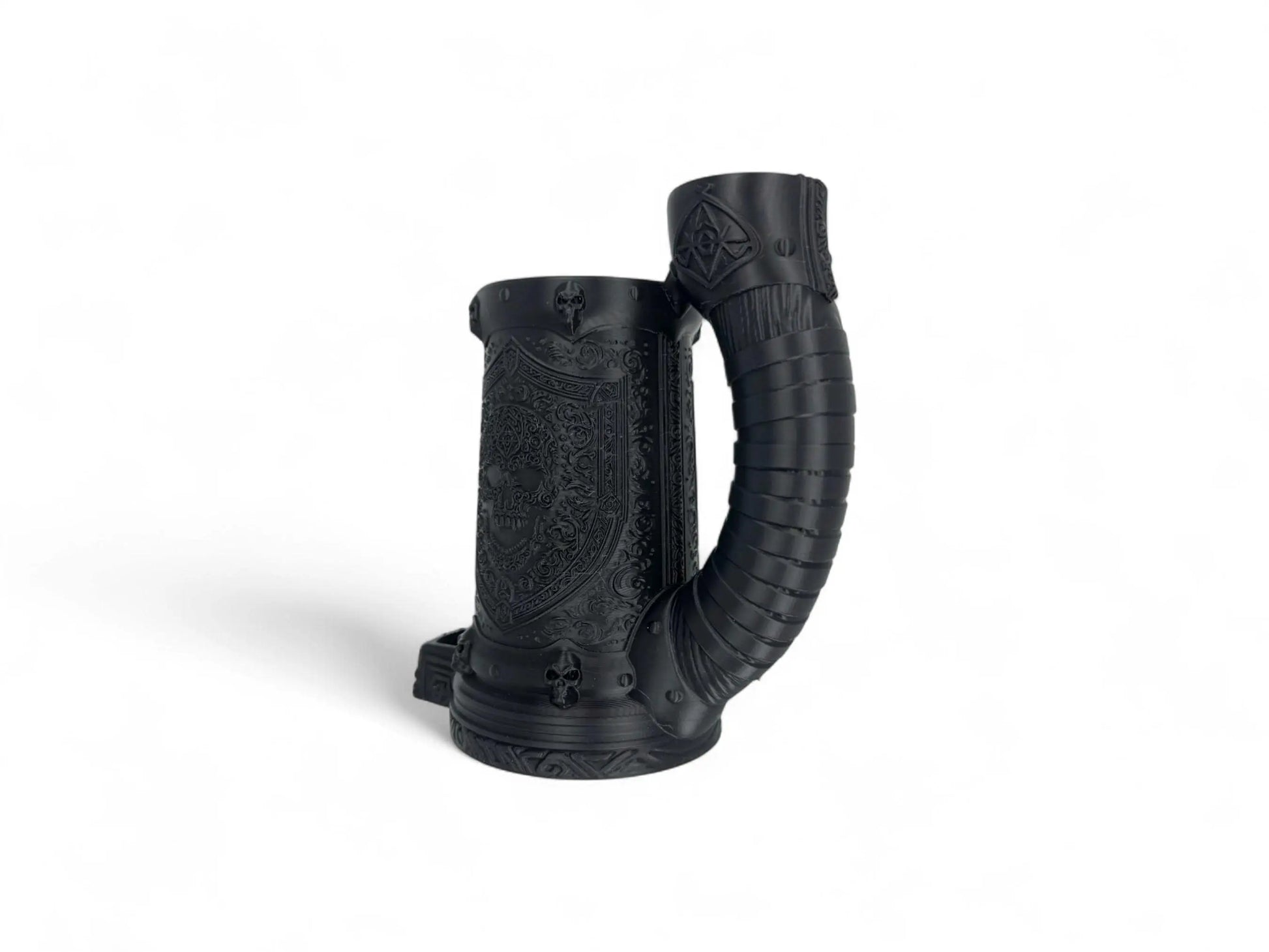 Vampiric Resistance Dice Tower with 12oz Can Holder – Gothic DnD Accessory, Dark Fantasy Tabletop Roller, Halloween Gamer Gift - 3rd Prints